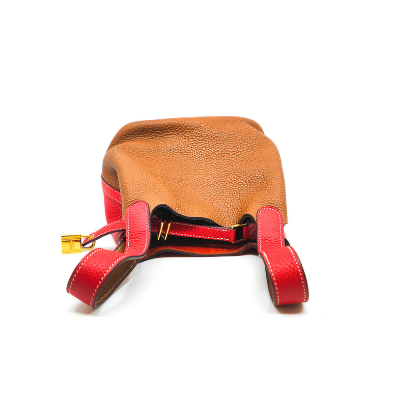 picotin 18 in tc gold/red phw D stamp - L'UXE LINK