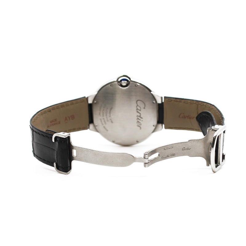 bollon watch steel with black band wsbb0026 - L'UXE LINK
