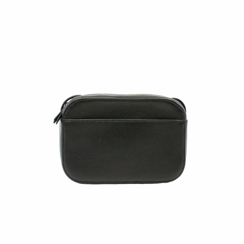 Everyday camera bag xs leather black phw - L'UXE LINK