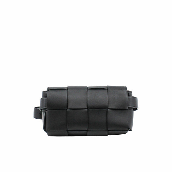 Belt Cassette bag leather black - L'UXE LINK