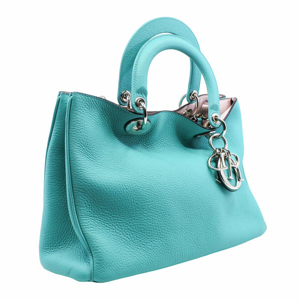 vip issimo medium calf skin blue phw - L'UXE LINK