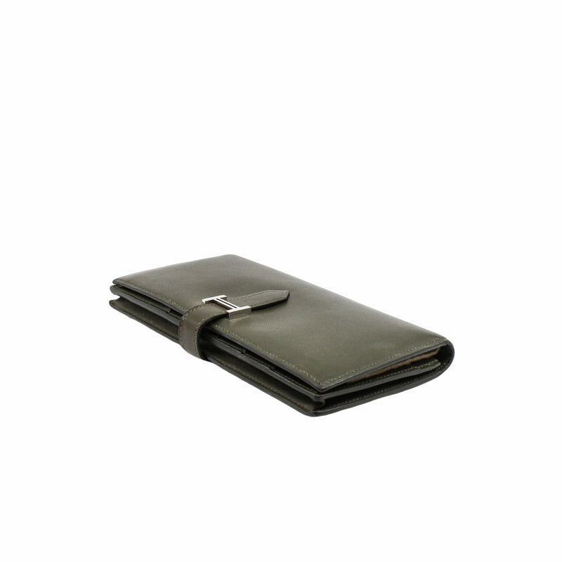 bearn  long wallet grass green phw A stamp - L'UXE LINK