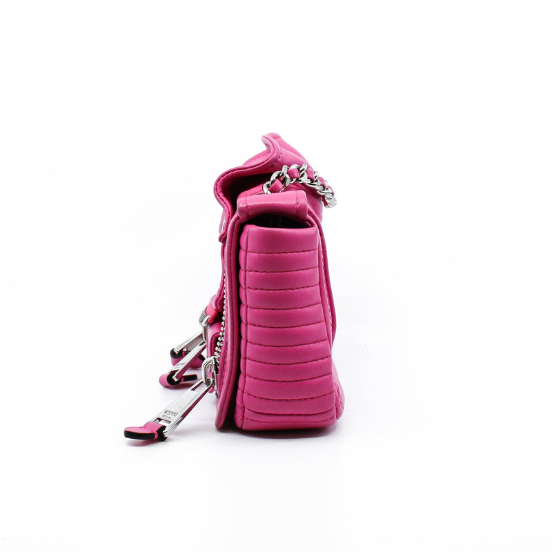 moschino chain bag in pink - L'UXE LINK