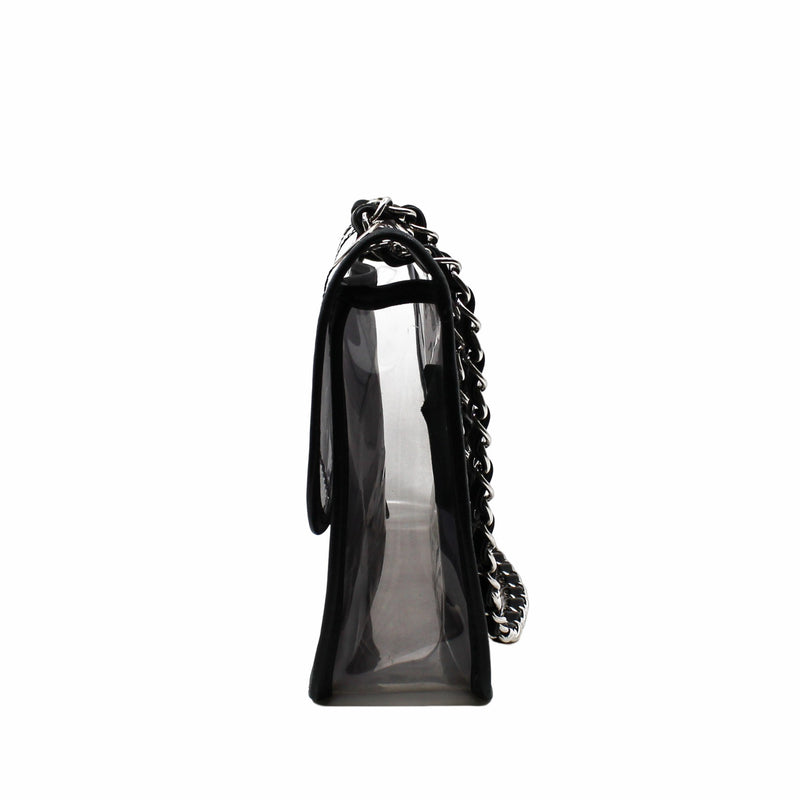 flap bag pvc black phw seri 11
