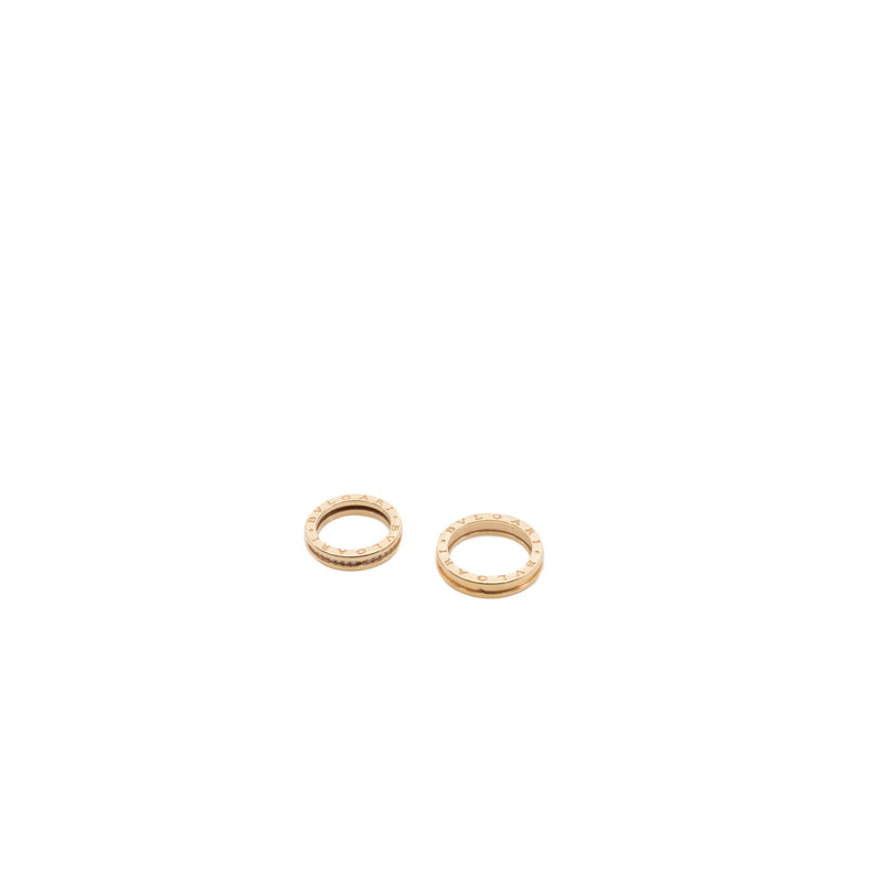 b zero 1 diamond weding ring in 18 rg #55 - L'UXE LINK