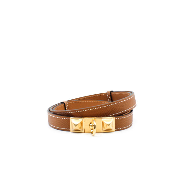 lady belt leather gold ghw - L'UXE LINK