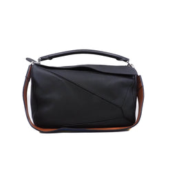 large puzzle in calfskin black phw - L'UXE LINK