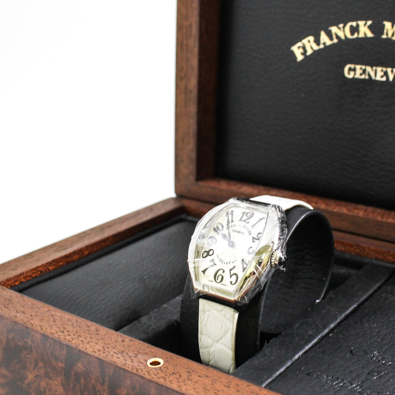 5002sqz steel with white band - L'UXE LINK