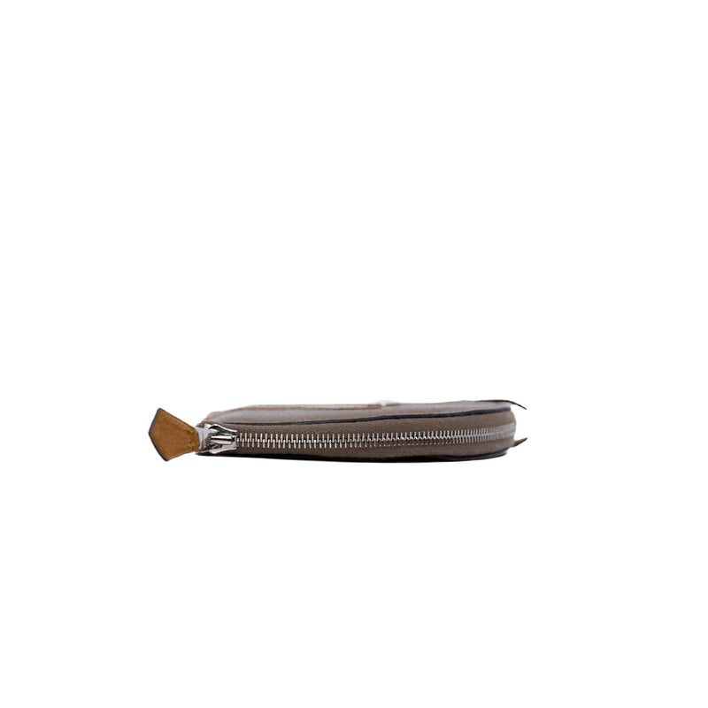 rino zippy coin purse in goat etoupe phw - L'UXE LINK