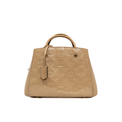 montaigne BB in patent beige ghw - L'UXE LINK