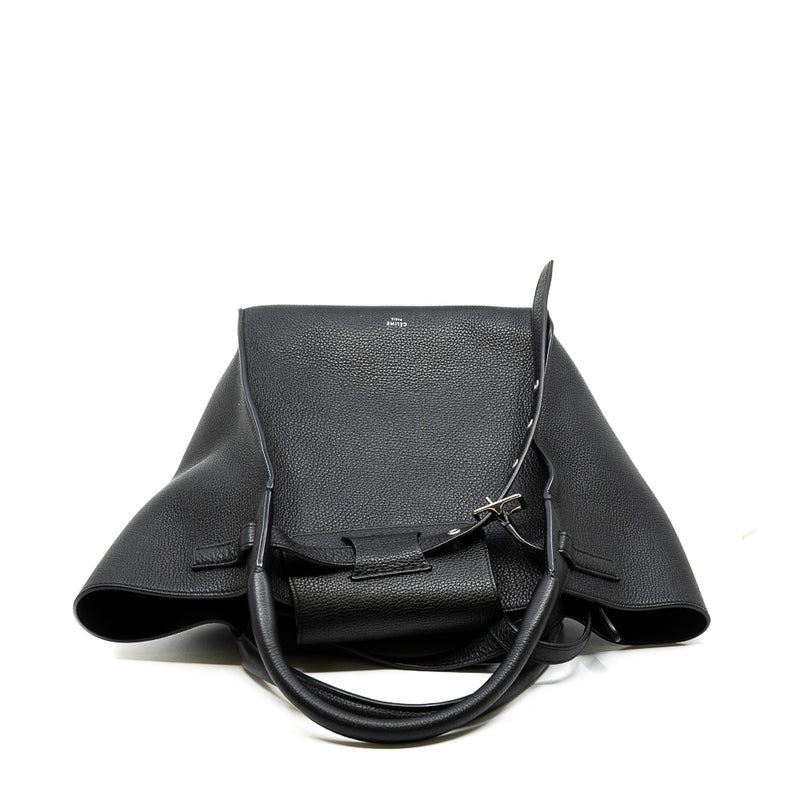 small big bag tote in togo black phw