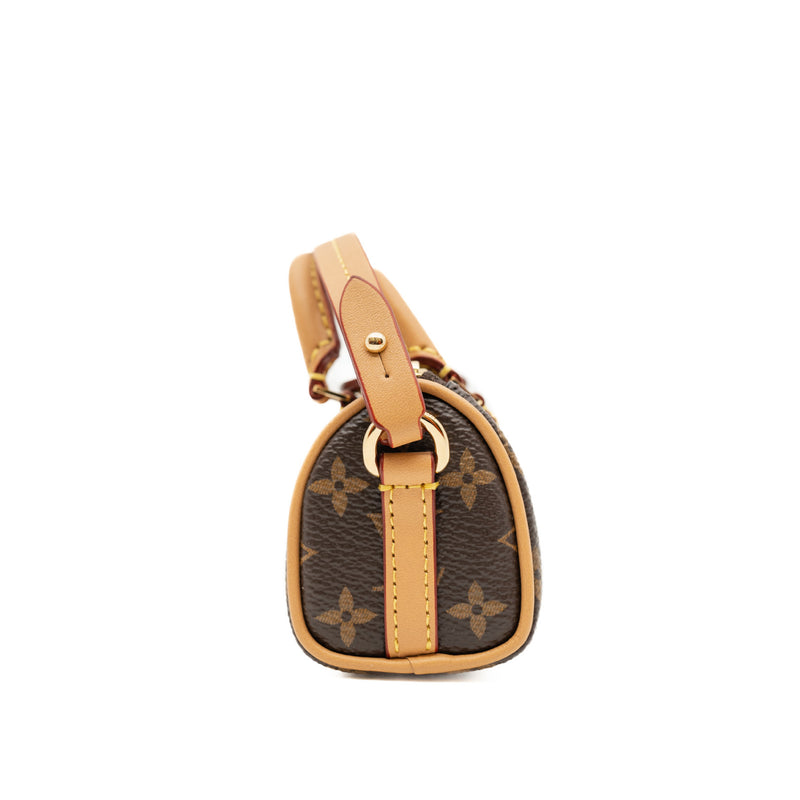 speedy monogram bag charm