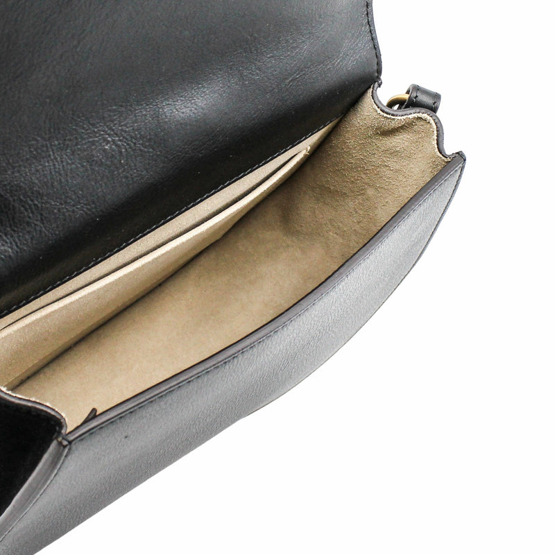 Nile Bracelet Bag Medium Calfskin  Black ghw - L'UXE LINK