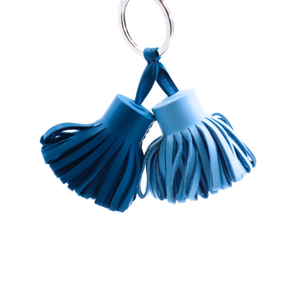 CARMEN DUO key ring  in blue/light blue phw