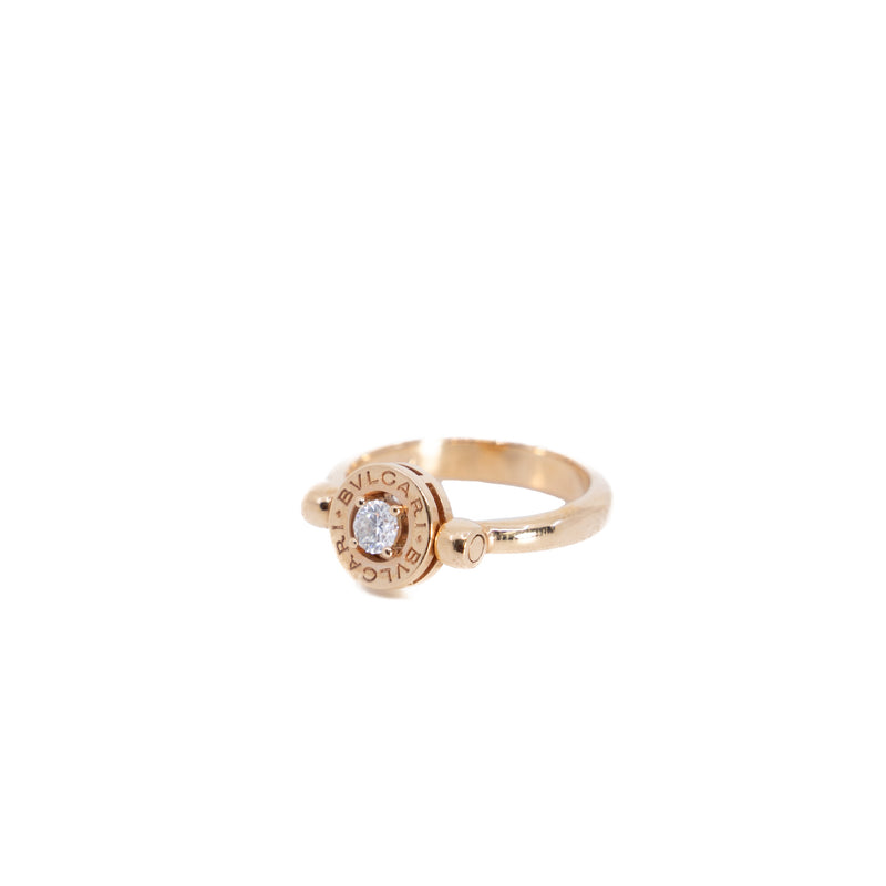 bvlgari bvlgari diamond ring in 18k rg #9 - L'UXE LINK