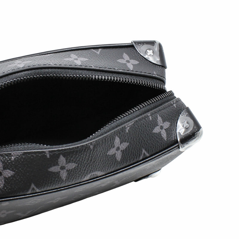 mini trunk black with strap - L'UXE LINK