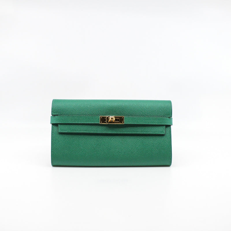 kelly long wallet u4 epsom ghw - L'UXE LINK