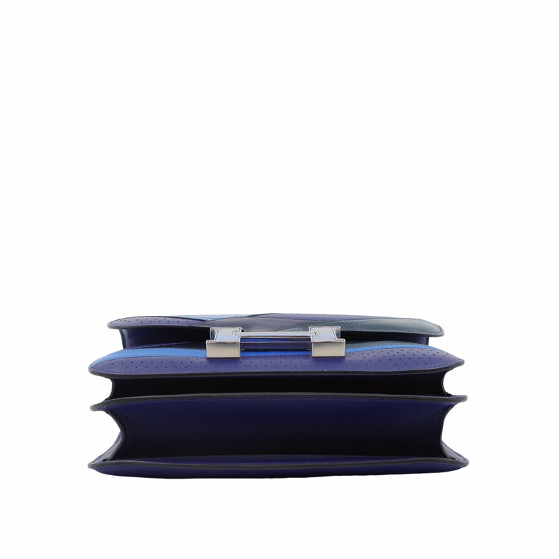CONSTANCE 24 mix alligator navy purple SHW STAMP C - L'UXE LINK