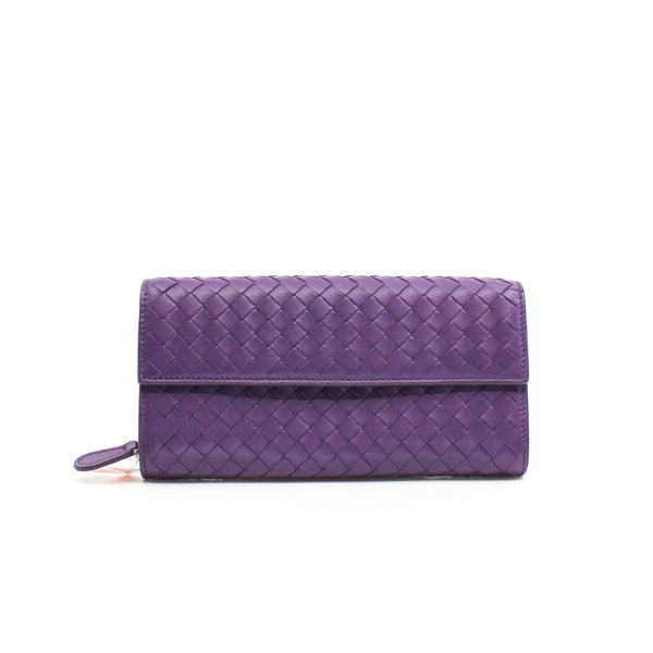 wallet weave purple - L'UXE LINK
