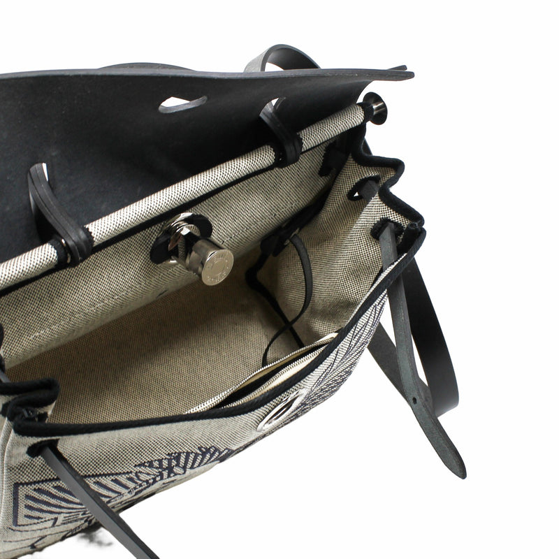herbag 31cm horse blue with black phw D stamp - L'UXE LINK