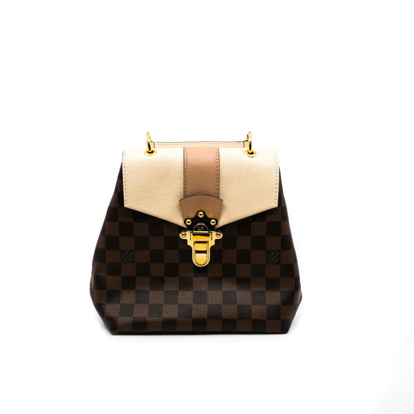 backpack in dimer with beige mix