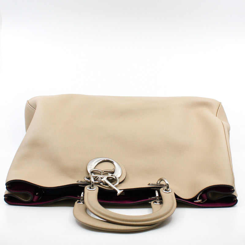 DIORISSIMO LARGE BEIGE PHW - L'UXE LINK