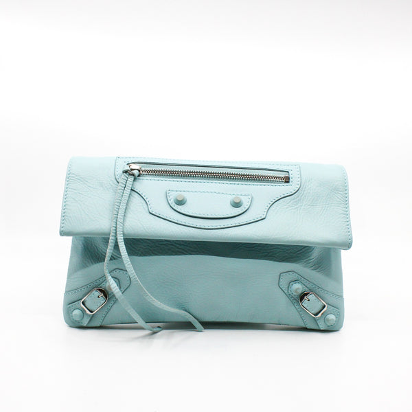 hand bag light blue phw - L'UXE LINK