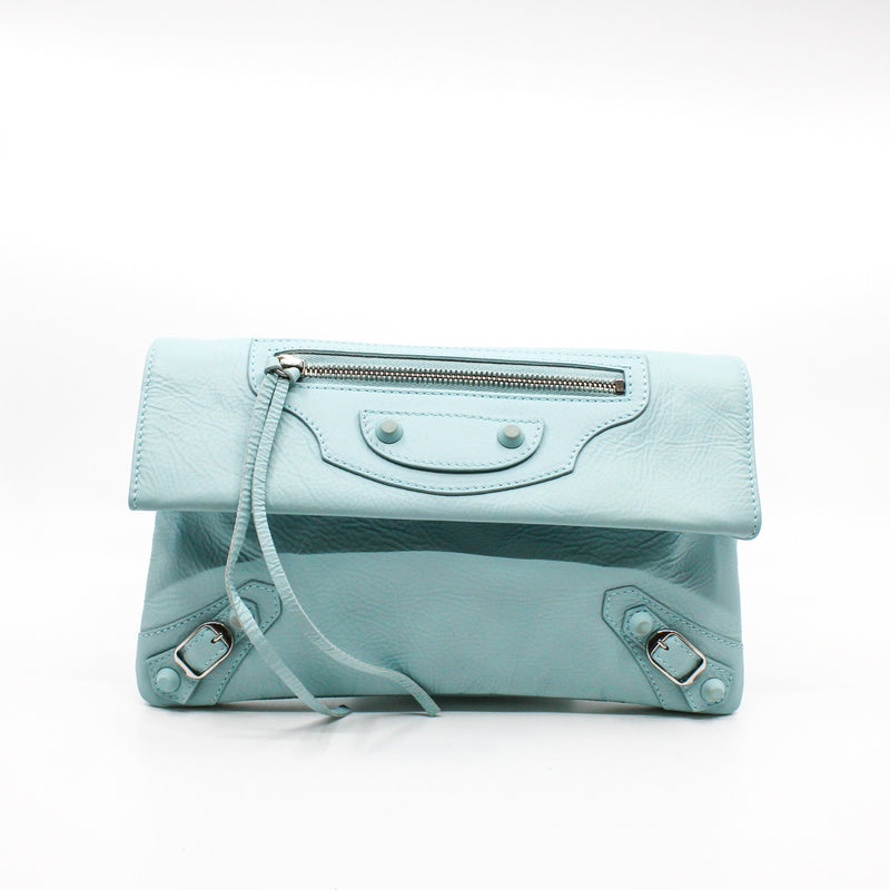hand bag light blue phw - L'UXE LINK