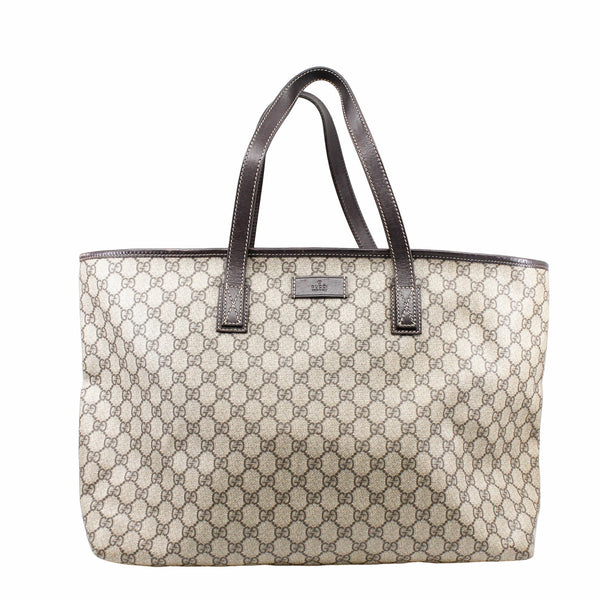 GG Supreme tote medium brown - L'UXE LINK