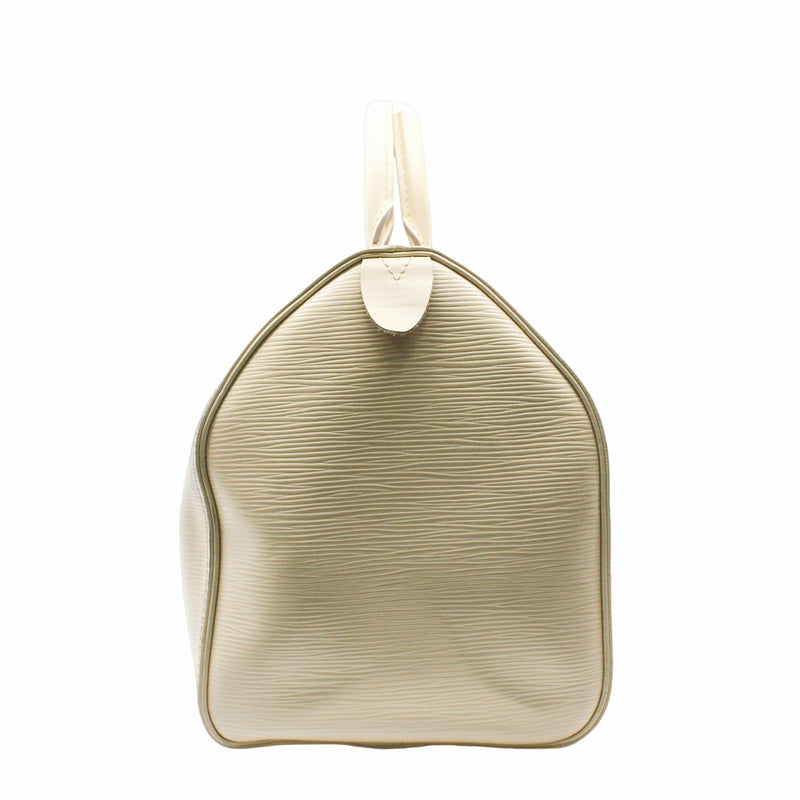 LV Speedy 35  Epi Leather Blanco PHW - L'UXE LINK