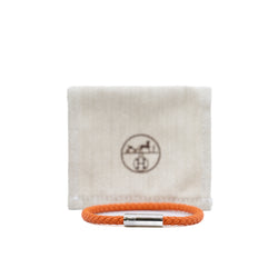 Goliath bracelet  in leather orange phw