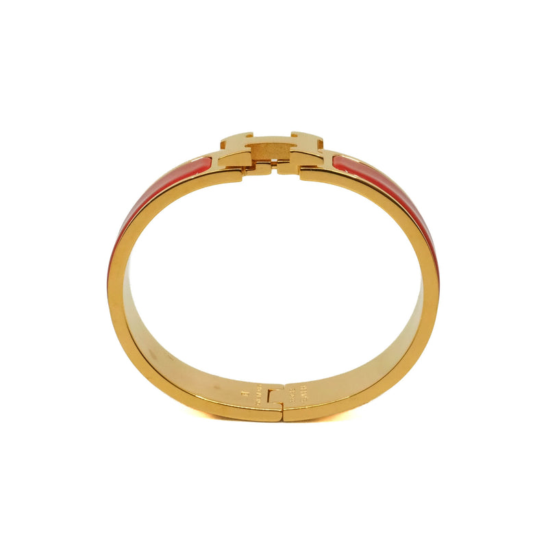 clic h bangle red ghw - L'UXE LINK
