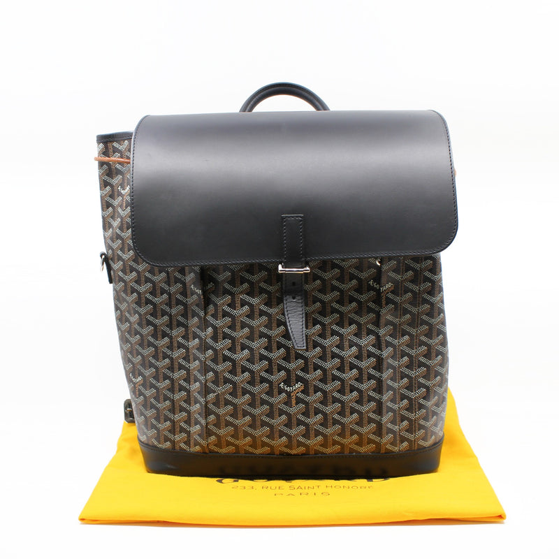 goyard GG backpack in black monogram