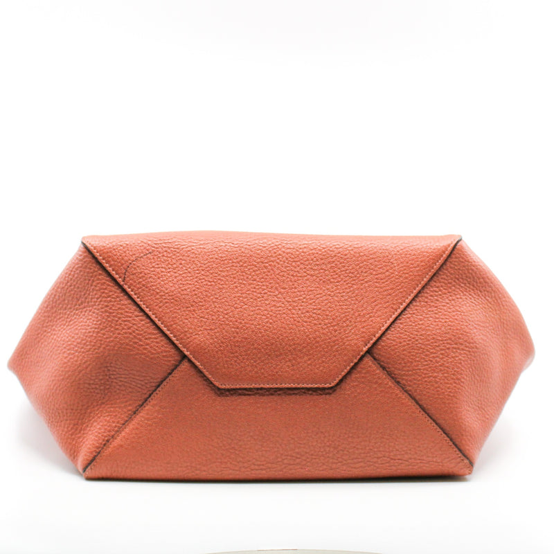 Cabas Phantom Small Soft Grained Calfskin Taupe red - L'UXE LINK