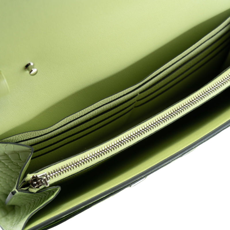 constance to go crocodile R9 jaune bourgeon phw Z stamp - L'UXE LINK