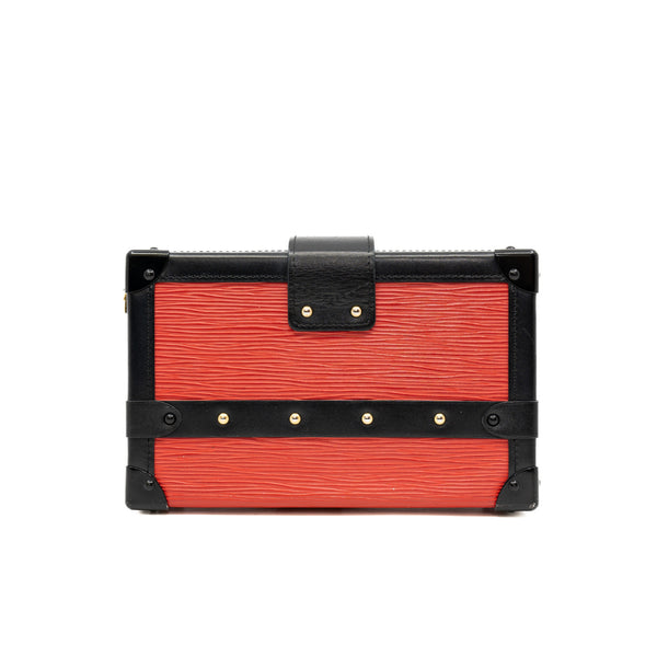petite malle in red ghw - L'UXE LINK