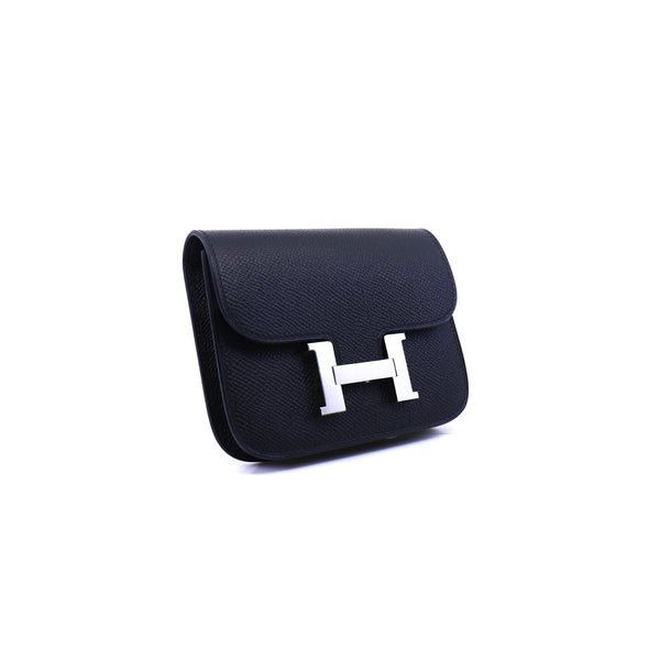 constance slim black phw u stamp - L'UXE LINK