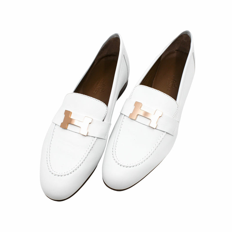 h loafer white rghw H #37