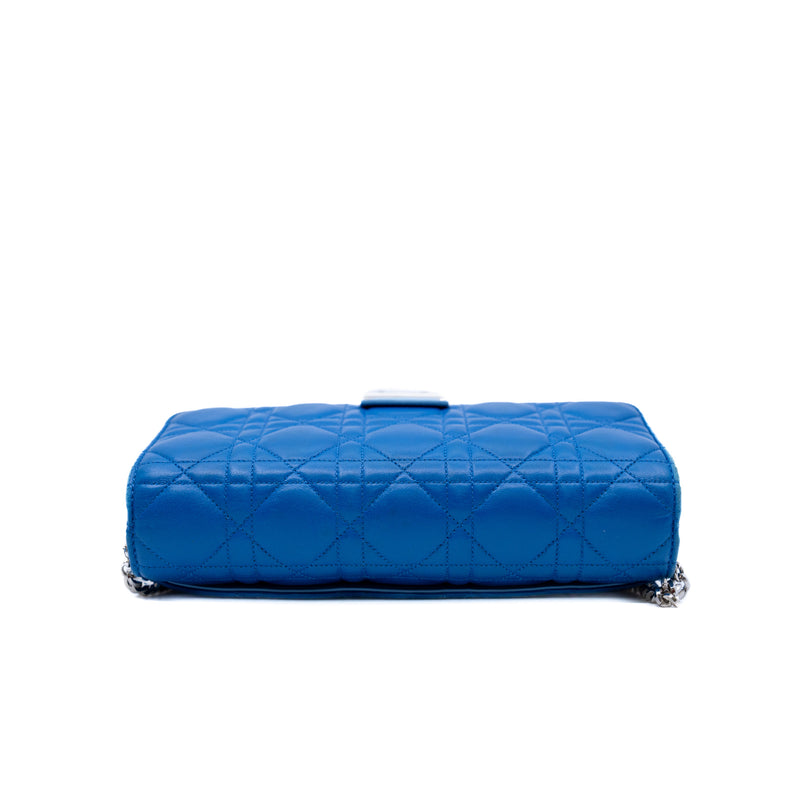 new lock woc in lambskin blue phw 2015