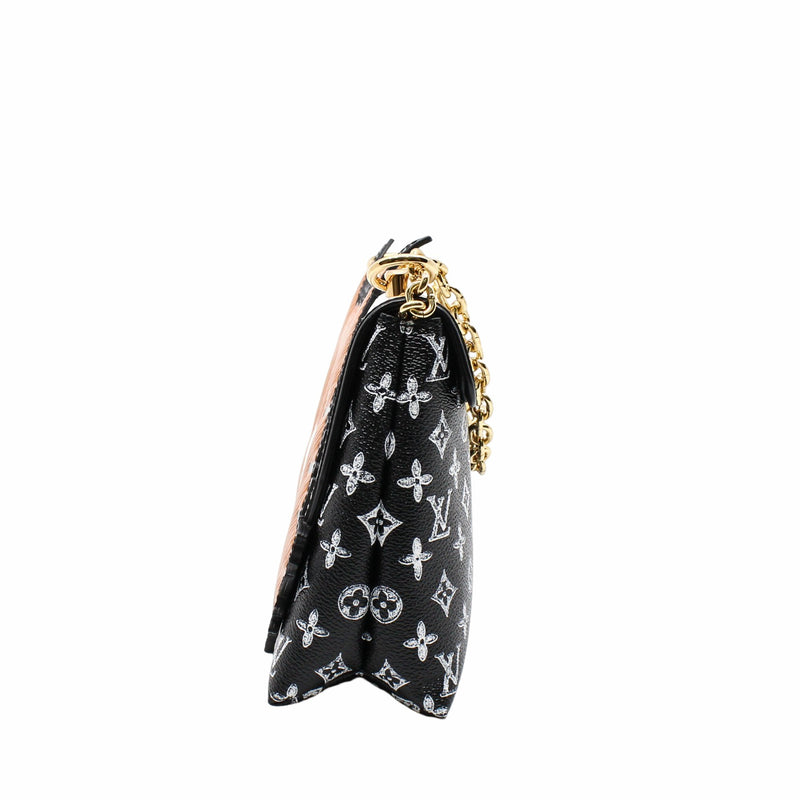 Catogram Cat Bag Orange Black GHW - L'UXE LINK