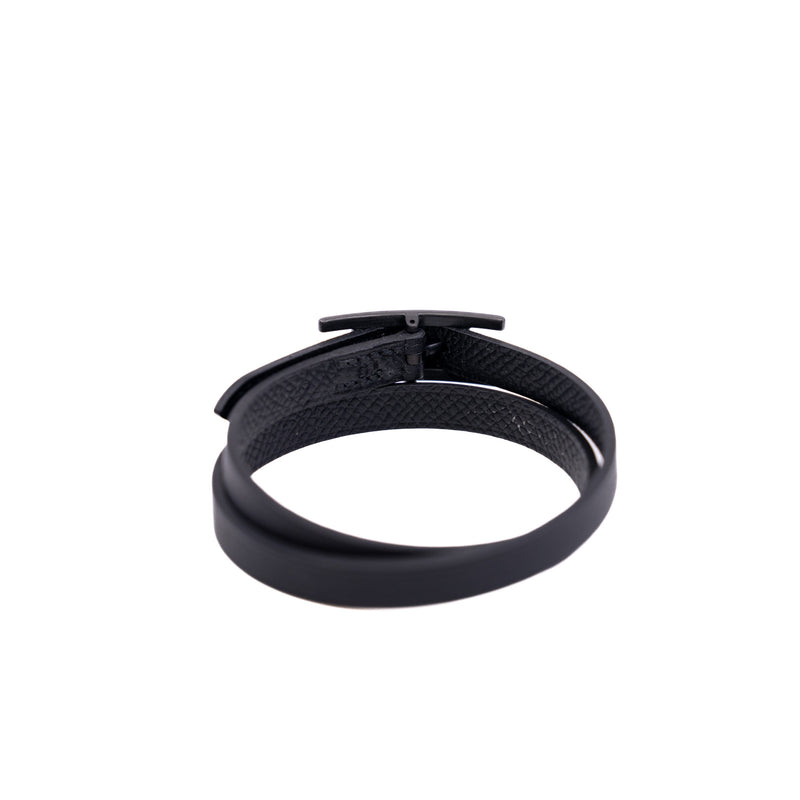 Behapi Double Tour bracelet so black