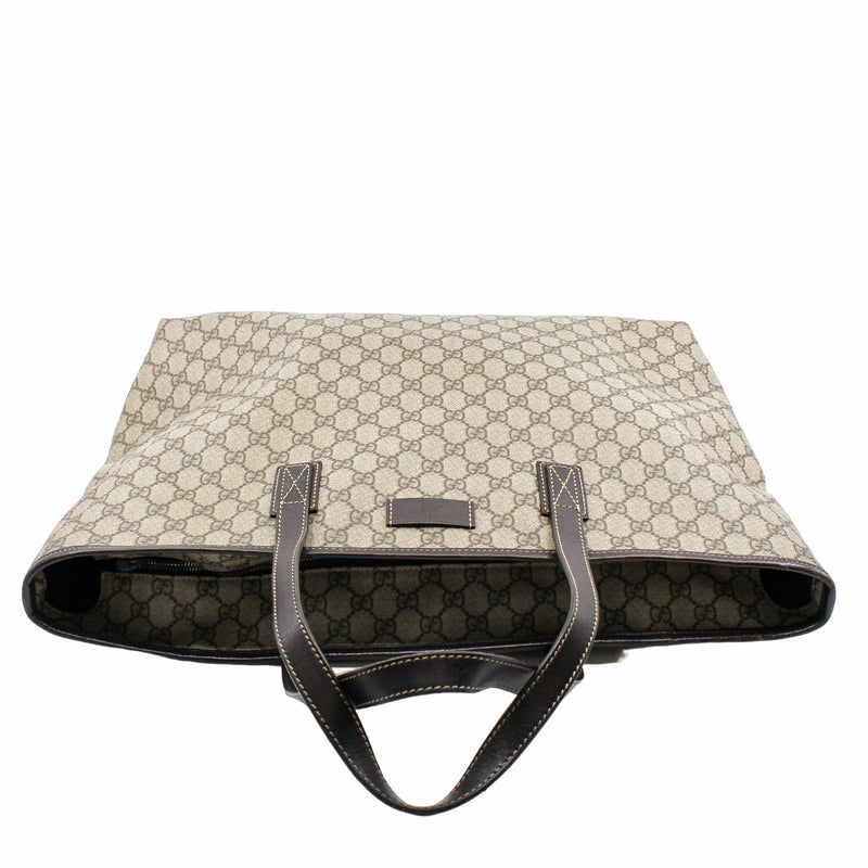 GG Supreme tote medium brown - L'UXE LINK