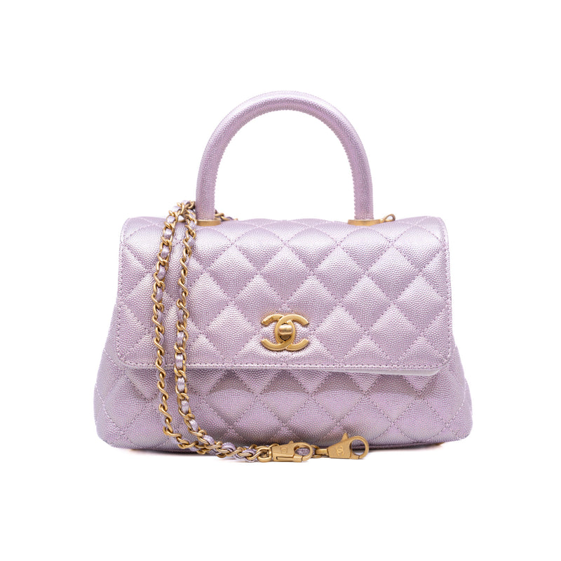 small coco handle in caviar Gradient ghw UHH - L'UXE LINK