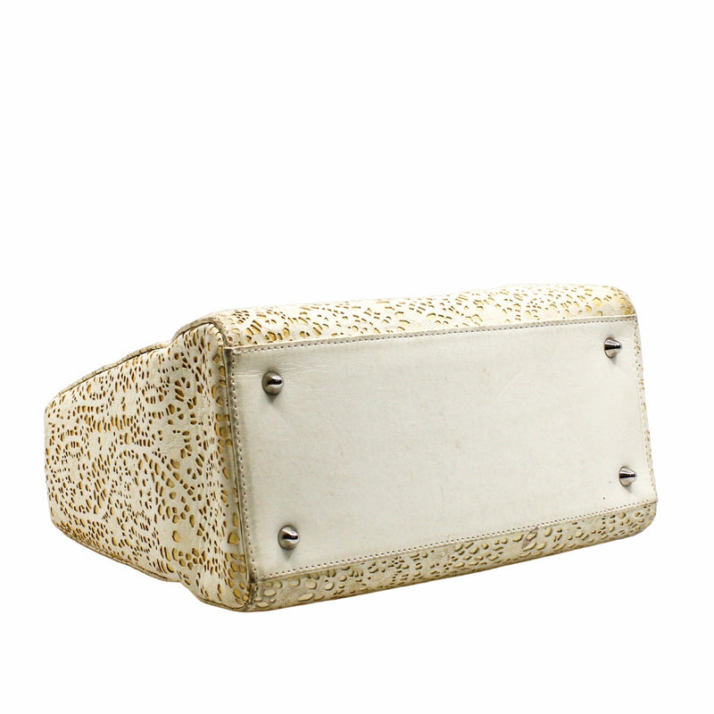 lady dior yellow and white holllow out phw - L'UXE LINK