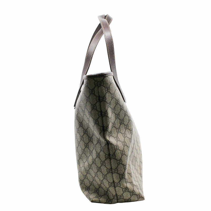 GG Supreme tote medium brown - L'UXE LINK