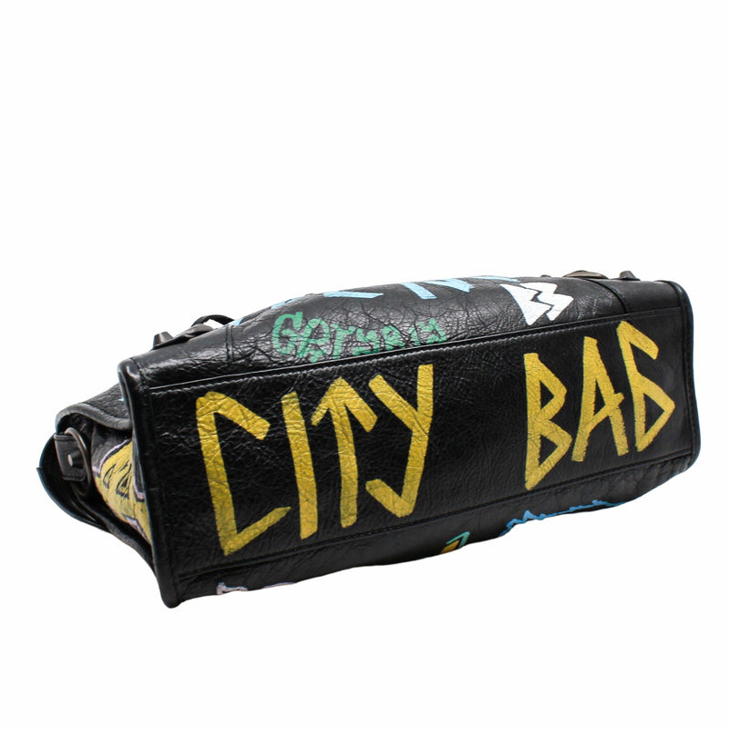 city new medium with stamp black phw - L'UXE LINK
