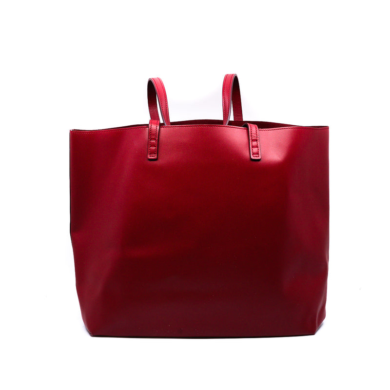 large red monster snake eyes tote - L'UXE LINK