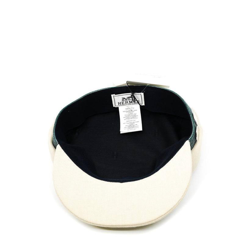 cavale pop casquette cap cotton beige/greed #56 - L'UXE LINK