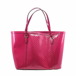 Tote Patent Leather Pink Berry - L'UXE LINK