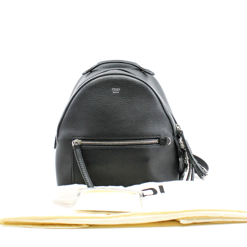 by the way backpack crystal small leather black   phw